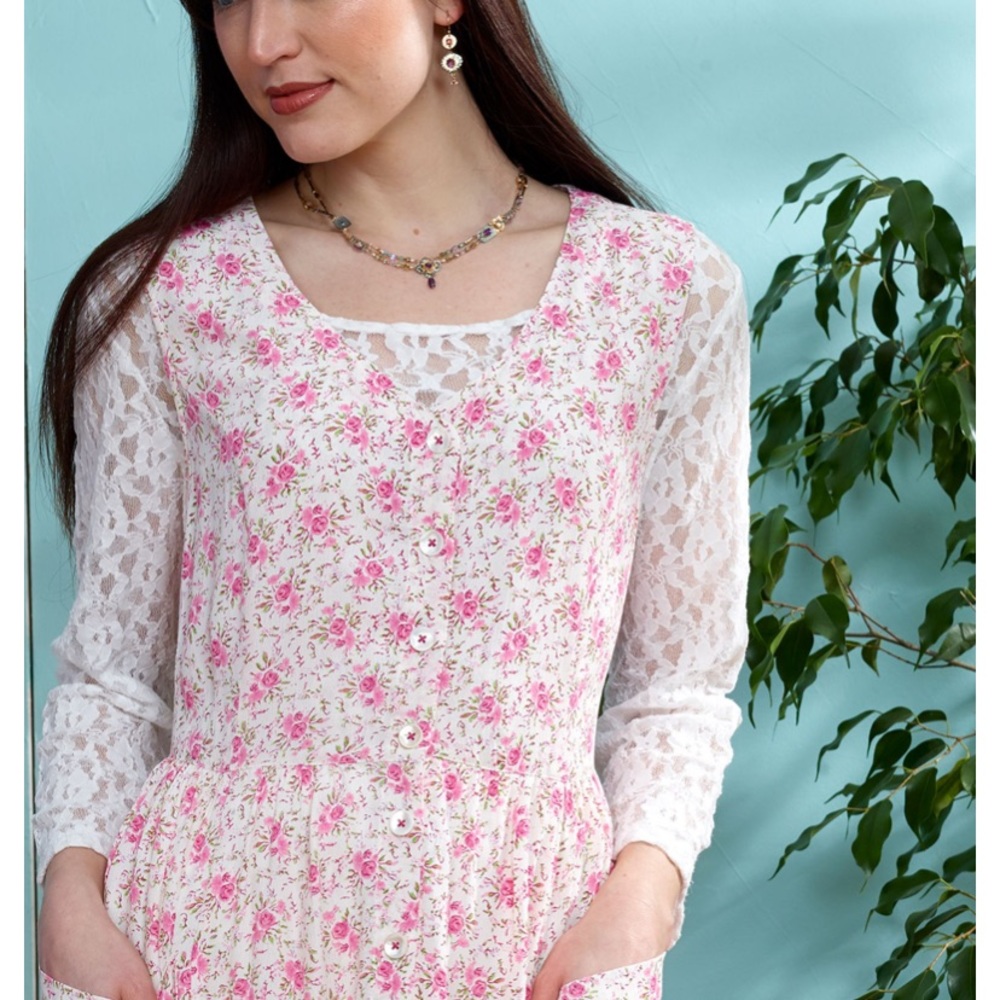 April Cornell Cornwall Pinafore Dress